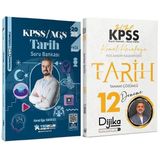 Yediiklim + Dijika 2026 KPSS MEB-AGS Tarih Atölye Soru Bankası + 12 Deneme 2 li Set - Ahmet Uğur Karakuza, Kemal Karakay