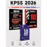 Yediiklim + İndeks + Pegem 2026 KPSS Tüm Dersler GKGY 25 Deneme Seti