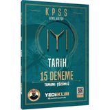 Yediiklim Kpss Genel Kültür Tarih 15 Deneme Tamamı Çözümlü