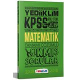 Yediiklim Yayınları 2019 KPSS Genel Yetenek Matematik Tamamı Çözümlü Çıkmış Sorular