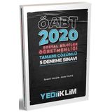 Yediiklim Yayınları 2020 ÖABT Sosyal Bilgiler Öğretmenliği Tamamı Çözümlü 5 Deneme Sınavı