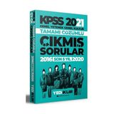 Yediiklim Yayınları 2021 KPSS Genel Yetenek Genel Kültür Tamamı Çözümlü Son 5 Yıl Çıkmış Sorular