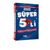 Yediiklim Yayınları 2022 KPSS Eğitim Bilimleri Tamamı Çözümlü Süper 5'li Deneme