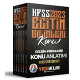 Yediiklim Yayınları 2023 KPSS Eğitim Bilimleri Konu Anlatımlı Modüler Set