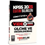 Yediiklim Yayınları 2023 KPSS Eğitim Bilimleri Ölçme ve Değerlendirme Video Ders Notu