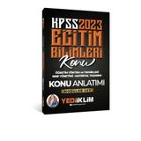 Yediiklim Yayınları 2023 KPSS Eğitim Bilimleri ÖYT Sınıf Yönetimi Materyal Tasarımı Konu Anlatımı