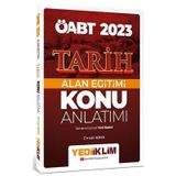 Yediiklim Yayınları 2023 ÖABT Tarih Alan Eğitimi Konu Anlatımı