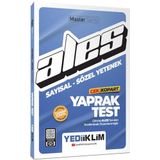 Yediiklim Yayınları - 2024 Ales Sayısal Sözel Yetenek Çek Kopart Yaprak Test