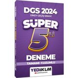 Yediiklim Yayınları 2024 ALES Tamamı Çözümlü Süper 5'li Deneme