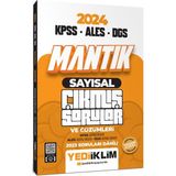 Yediiklim Yayınları 2024 KPSS ALES Sayısal Mantık Tamamı Çözümlü Çıkmış Sorular