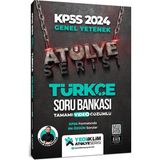 Yediiklim Yayınları 2024 KPSS Atölye Serisi Türkçe Video Çözümlü Soru Bankası Üniversite Hazırlık