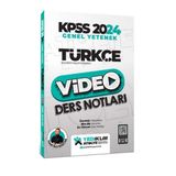 Yediiklim Yayınları - 2024 Kpss Atölye Serisi Türkçe Video Ders Notları