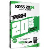Yediiklim Yayınları 2024 KPSS Genel Kültür Tarih Tamamı Çözümlü 20 Deneme
