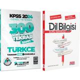 Yediiklim Yayınları 2024 Kpss Türkçe 300 Soruda Tekrar Kampı ve Akm Dil Bilgisi Soru Bankası Seti 2 Kitap