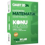 Yediiklim Yayınları - 2024 Öabt İlköğretim Matematik Öğretmenliği Konu Anlatımı