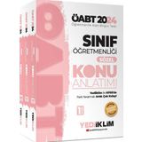 Yediiklim Yayınları 2024 ÖABT Sınıf Öğretmenliği Konu Anlatımı 3 Cilt