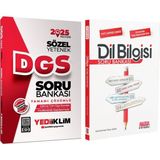 Yediiklim Yayınları 2025 DGS Sözel Yetenek ve Ankara Kitap Merkezi Yayınları Dil Bilgisi Soru Bankası Seti 2 Kitap