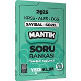 Yediiklim Yayınları 2025 KPSS ALES DGS Sayısal Sözel Mantık Tamamı Çözümlü Soru Bankası