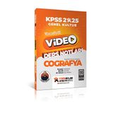 Yediiklim Yayınları 2025 KPSS Atölye Genel Kültür Coğrafya Video Ders Notları - Hakan TOPCAN