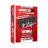 Yediiklim Yayınları 2025 KPSS Eğitim Bilimleri Tüm Dersler Tek Kitap Soru Bankası