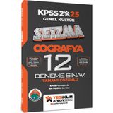 Yediiklim Yayınları 2025 KPSS Genel Kültür Atölye Serisi Coğrafya Seizma Tamamı Çözümlü 12 Deneme Sınavı - Hakan Topcan