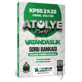 Yediiklim Yayınları 2025 KPSS Genel Kültür Atölye Serisi Vatandaşlık Tamamı Video Çözümlü Soru Bankası