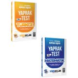 Yediiklim Yayınları 2025 Kpss Genel Yetenek Türkçe Ve Matematik Yaprak Test 2 Li Set