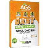 Yediiklim Yayınları 2025 MEB AGS ÖABT Okul Öncesi Öğretmenliği Konu Anlatımı