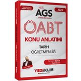 Yediiklim Yayınları 2025 MEB AGS ÖABT Tarih Öğretmenliği Konu Anlatımı