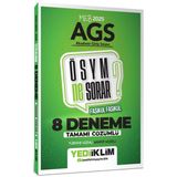 Yediiklim Yayınları 2025 Meb Ags ÖSYM Ne Sorar Tamamı Çözümlü 8 Fasikül Deneme Sınavı