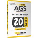 Yediiklim Yayınları 2025 Meb Ags Sayısal Yetenek Tamamı Çözümlü 20 Deneme - Tür