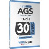 Yediiklim Yayınları 2025 Meb Ags Tarih Tamamı Çözümlü 30 Deneme - Tür