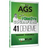 Yediiklim Yayınları 2025 MEB AGS Türkiye Coğrafyası Tamamı Çözümlü 41 Deneme