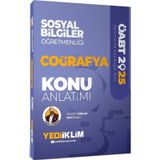 Yediiklim Yayınları 2025 ÖABT Sosyal Bilgiler Öğretmenliği Coğrafya Konu Anlatımı