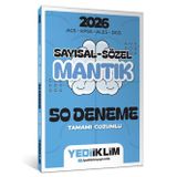Yediiklim Yayınları 2026 AGS KPSS ALES DGS Sayısal Sözel Mantık Tamamı Çözümlü 50 Deneme