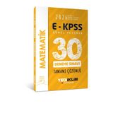 Yediiklim Yayınları 2026 E KPSS Tüm Adaylar İçin Genel Yetenek Matematik Tamamı Çözümlü 30 Deneme Sınavı