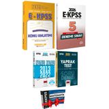 Yediiklim Yayınları 2026 Editör E Kpss Gygk Konu Anlatım Editör Ekpss Deneme Gygk Çıkmış Yaprak Test Hediye