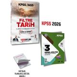 Yediiklim Yayınları 2026 Genel Kültür KPSS AGS Filtre Tarih Soru Cevap Kitabı ve Deneme