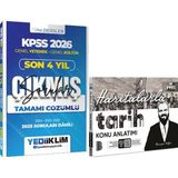 Yediiklim Yayınları 2026 Haritalarla Tarih Konu Anlatımı - 2026 Kpss Son 4 Yıl Çözümlü Çıkmış Sorular