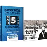 Yediiklim Yayınları 2026 Haritalarla Tarih Konu Anlatımı - 2026 Ön Lisans Son 5 Sınav Çıkmış Sorular