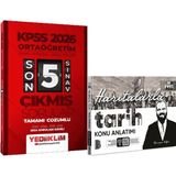 Yediiklim Yayınları 2026 Haritalarla Tarih Konu Anlatımı - 2026 Ortaöğretim Son 5 Sınav Çıkmış Sorular
