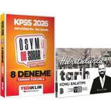 Yediiklim Yayınları 2026 Haritalarla Tarih Konu Anlatımı - 2026 Ösym Ne Sorar Ortaöğretim Ön Lisans 8 Deneme