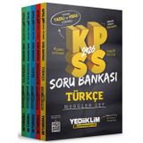 Yediiklim Yayınları 2026 KPSS 5 Kitap Genel Yetenek Genel Kültür Tamamı Hem Yazılı Hem Video Çözümlü Modüler Set Soru Bankası