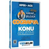 Yediiklim Yayınları 2026 KPSS AGS Coğrafya Konu Anlatımı Hakan Bileyen Tekil Ürün Sınav Bilgisi