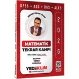 Yediiklim Yayınları 2026 Kpss Ags Dgs Ales Matematik Tamamı Video Çözümlü Tekrar Kampı