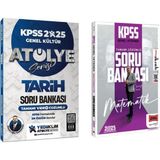 Yediiklim Yayınları 2026 KPSS AGS Genel Kültür Tarih Soru Dünyası ve Yargı Yayınları 2025 KPSS Genel Yetenek Matematik Tamamı Çözümlü Soru Bankası