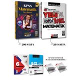 Yediiklim Yayınları 2026 KPSS Atölye Matematik Video Çözümlü Soru Bankası + Yedi Adımda Temel Matematik + 2 DENEME