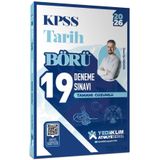 Yediiklim Yayınları 2026 KPSS Atölye Serisi Börü Tarih Tamamı Çözümlü 19 Deneme Sınavı