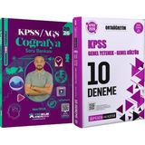 Yediiklim Yayınları 2026 Kpss Atölye Serisi Coğrafya Video Çözümlü Soru Bankası - 2026 Kpss Ortaöğretim Çözümlü 10 Deneme