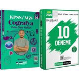Yediiklim Yayınları 2026 Kpss Atölye Serisi Coğrafya Video Ders Notları - 2026 Kpss Ön Lisans Çözümlü 10 Deneme